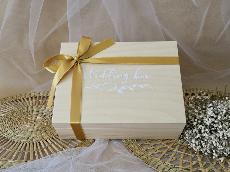 Zlatý box pro nevěstu