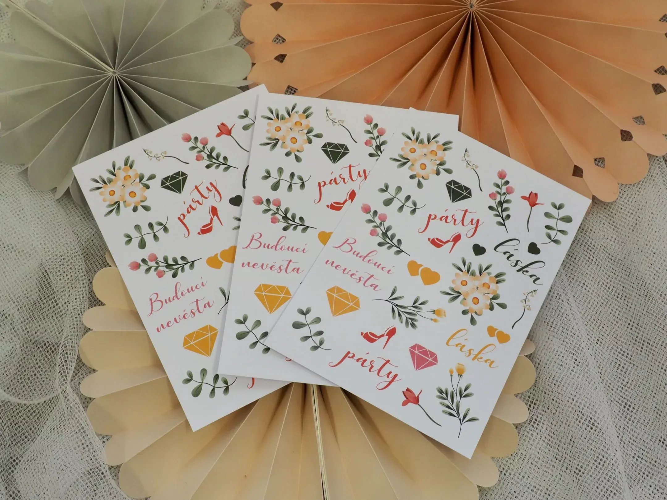 Barevné tetování diamant