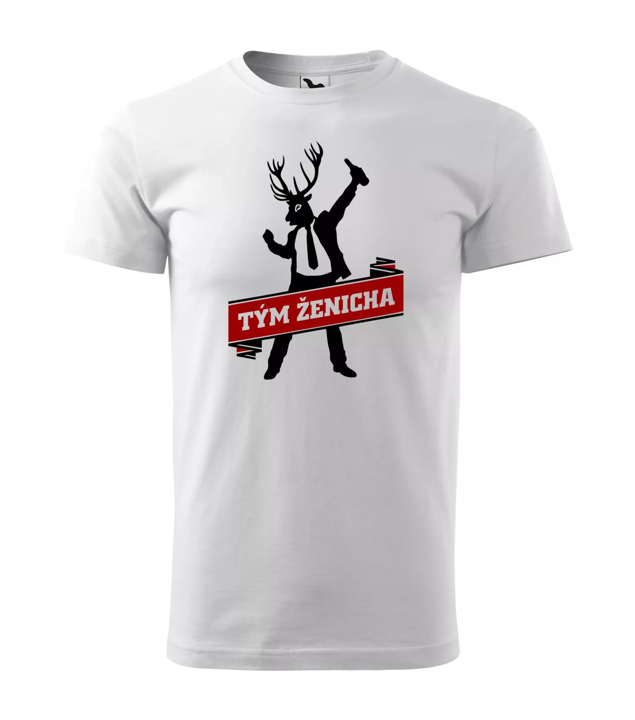 Pánské tričko Jelen - tým ženicha