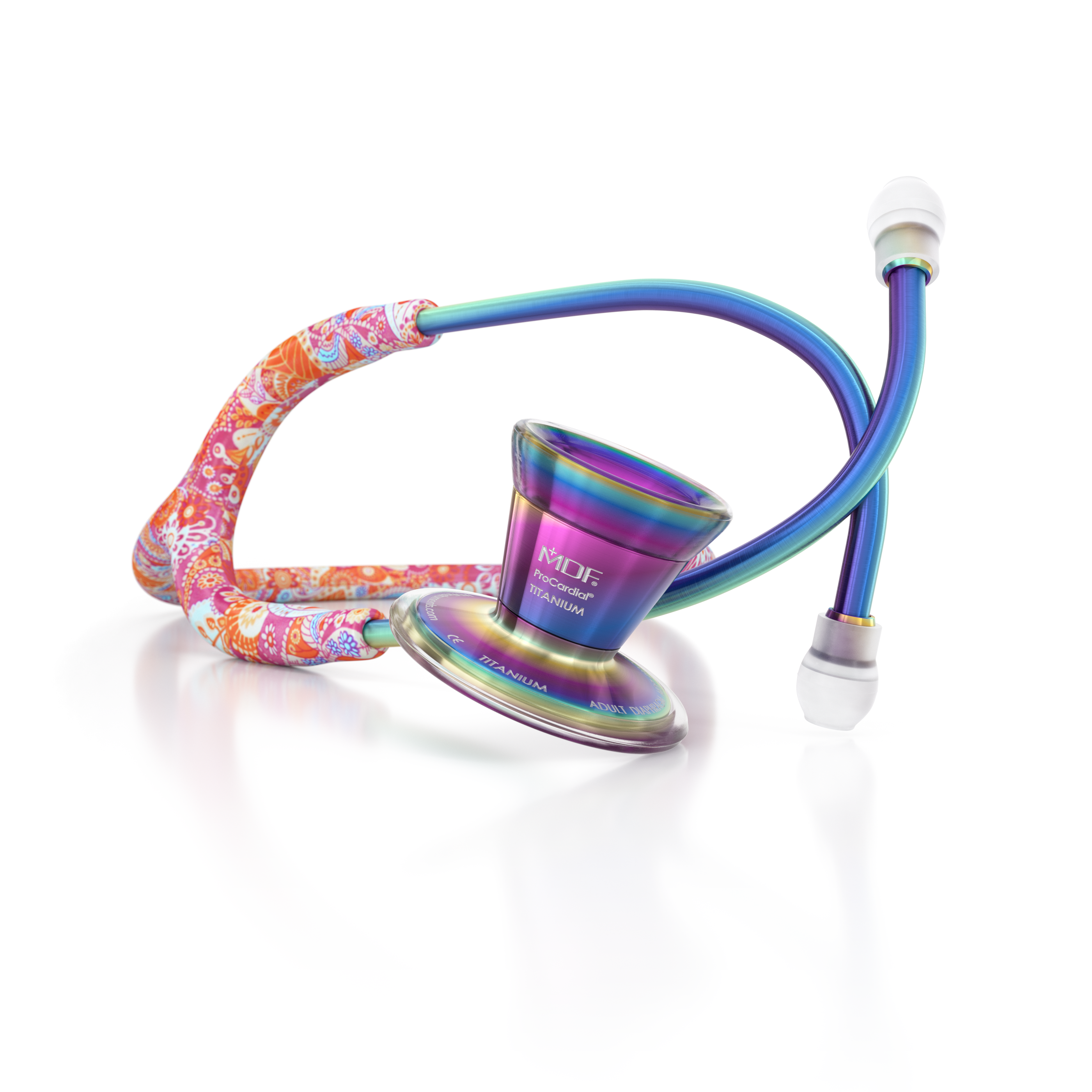 MDF ProCardial Titanium - Royal Dutch Paisley Kaleidoscope
