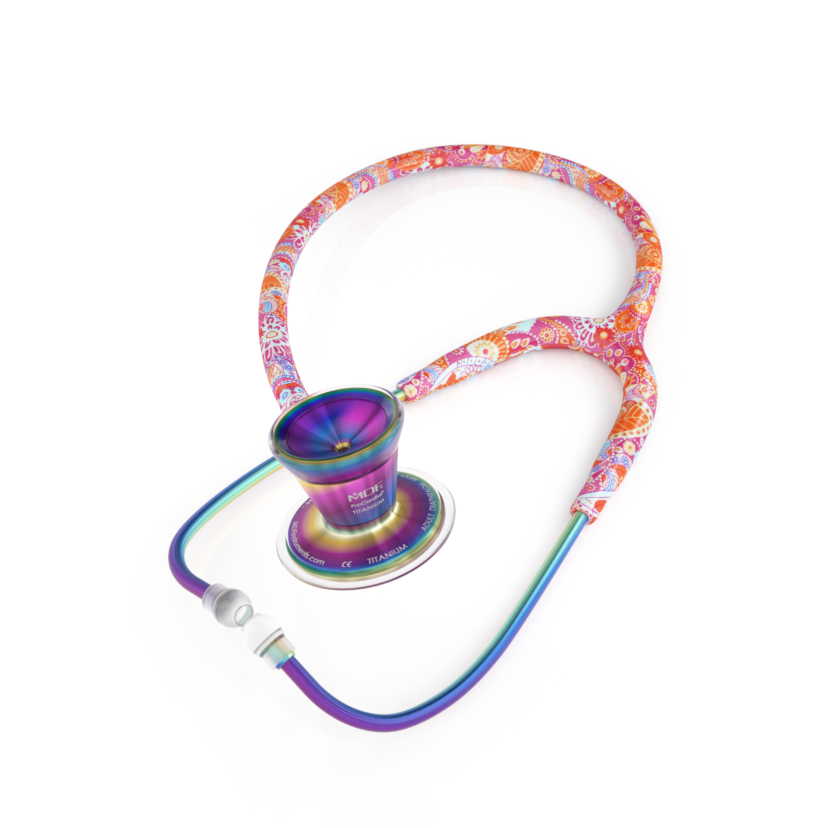 MDF ProCardial Titanium - Royal Dutch Paisley Kaleidoscope