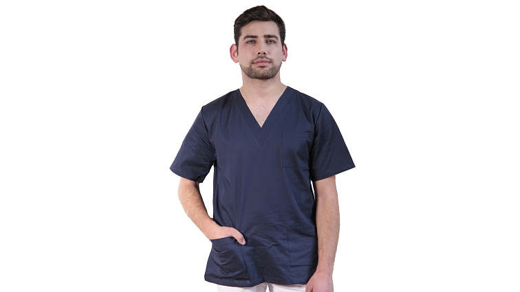 Lékařská halena INFINITE MedStyle tmavě modrá - pánská