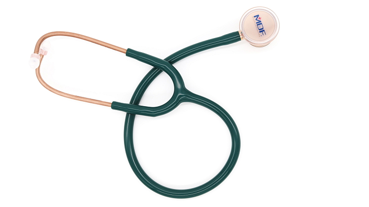 MDF Cardiology Titanium - Green Rose Gold