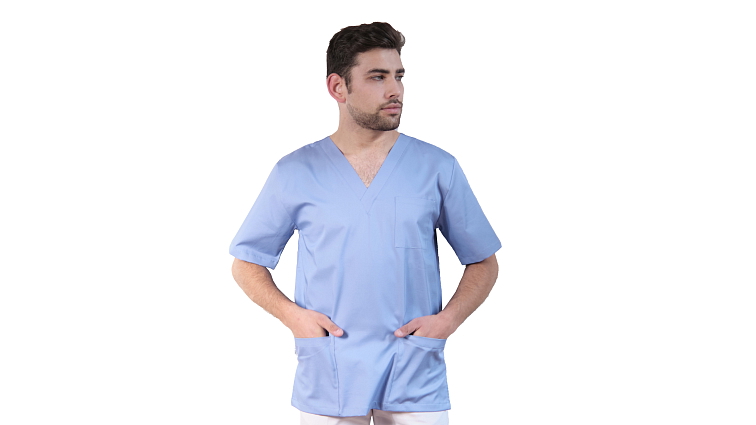 Lékařská halena INFINITE MedStyle modrá - pánská