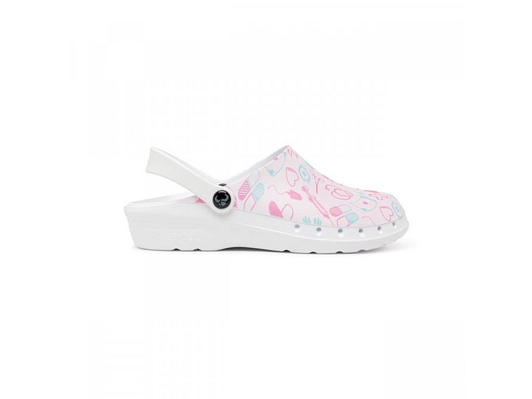 Obuv Suecos Oden Fusion Print - Růžová