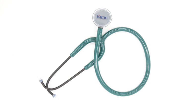 MDF Cardiology Titanium - Emerald Green Blackout