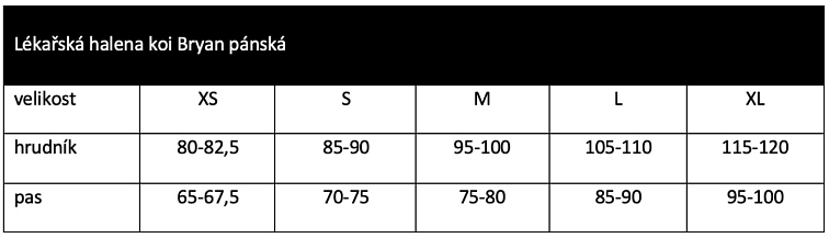 Lékařská halena koi Bryan pánská - bílá