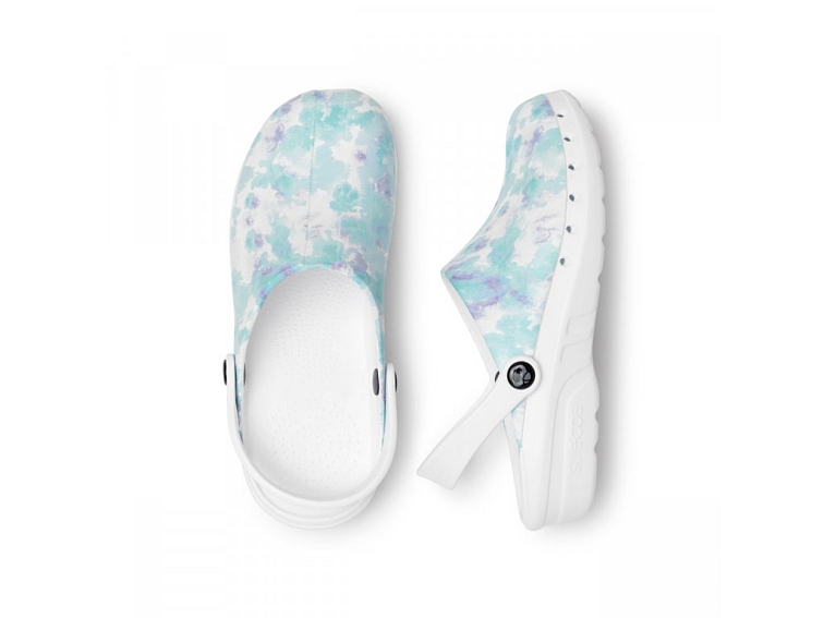 Obuv Suecos Oden Fusion Print - Vodní květina