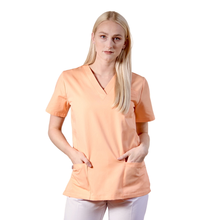 Lékařská čepice INFINITE - meruňková