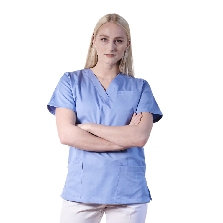 Lékařská čepice INFINITE - modrá