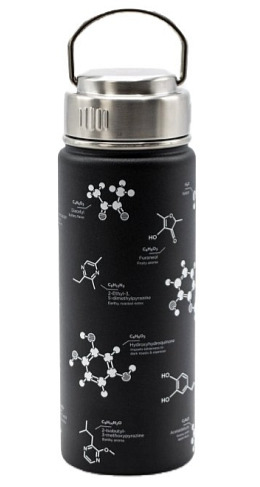 Ocelová láhev 500 ml - chemie kávy