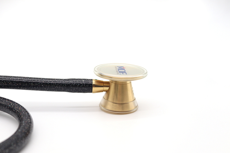 MDF ProCardial Titanium - Black Glitter Gold