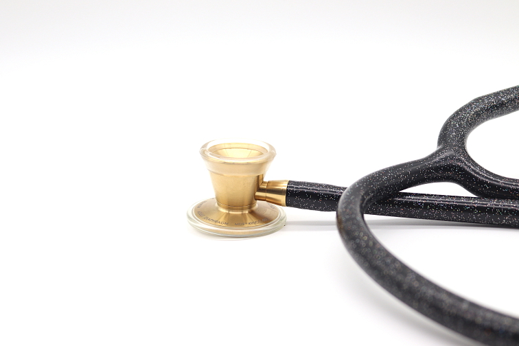 MDF ProCardial Titanium - Black Glitter Gold