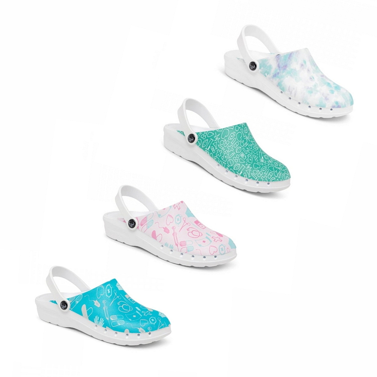 Obuv Suecos Oden Fusion Print - Růžová