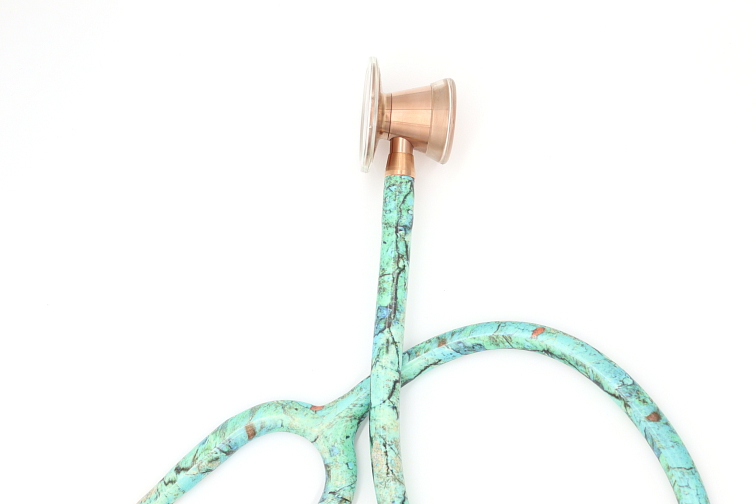 MDF ProCardial Titanium - Turquoise Rose Gold