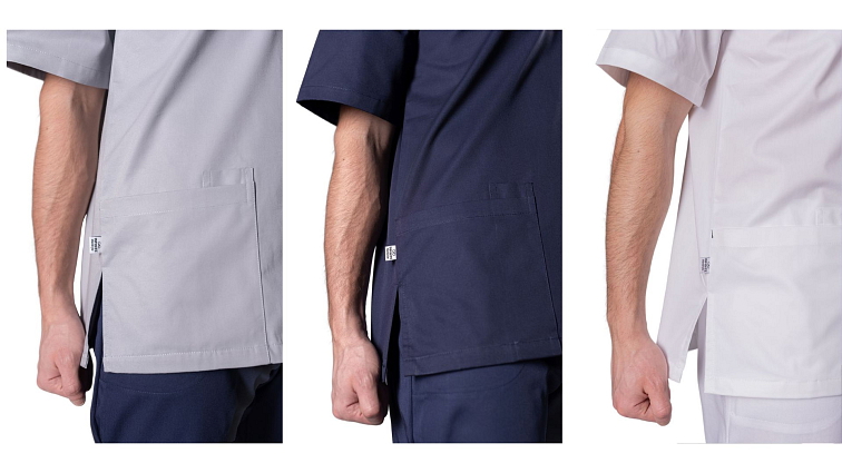 Lékařská halena INFINITE MedStyle modrá - pánská