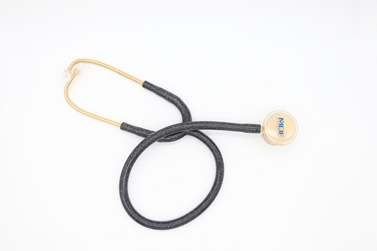 MDF ProCardial Titanium - Black Glitter Gold