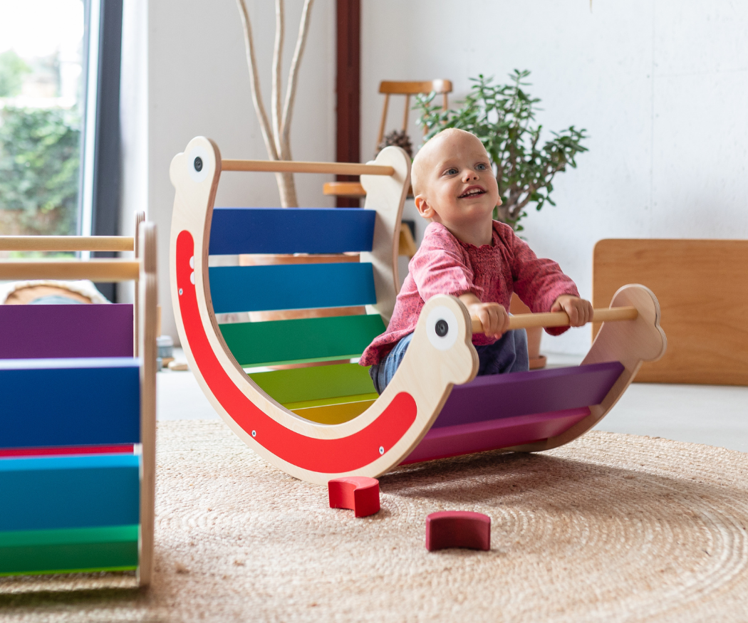 Houpačka Spectra duhová