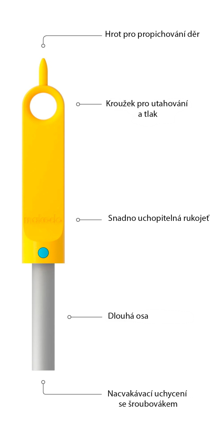 Makedo / EXPLORE - Kreativní sada nástrojů ke kartonu