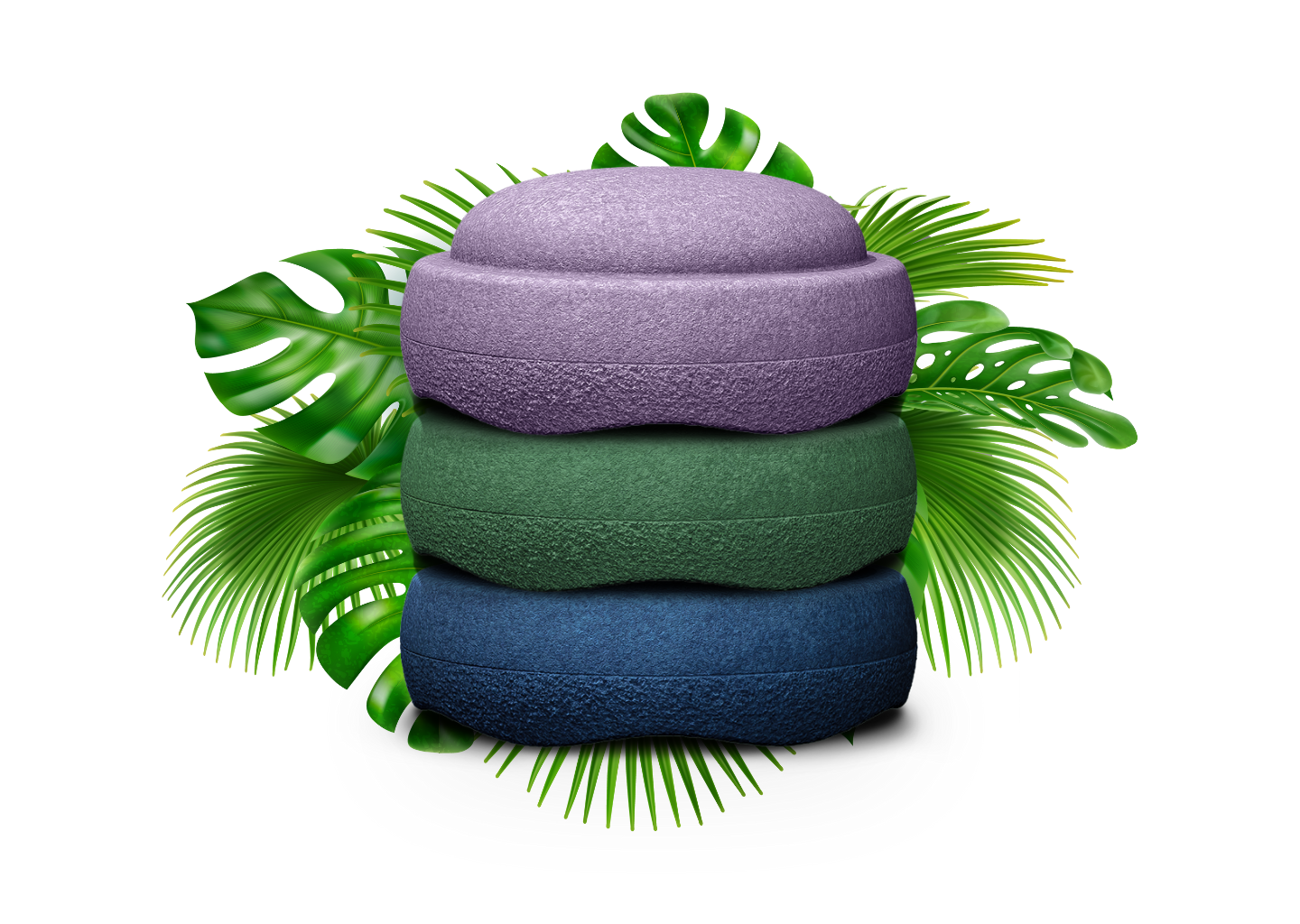 Stapelstein balanční kameny Utu - 3 ks