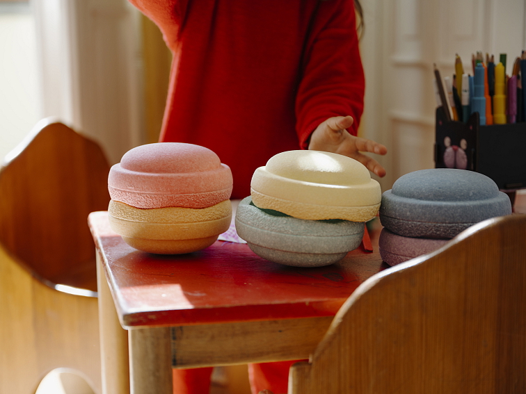 Stapelstein Mini pastelové