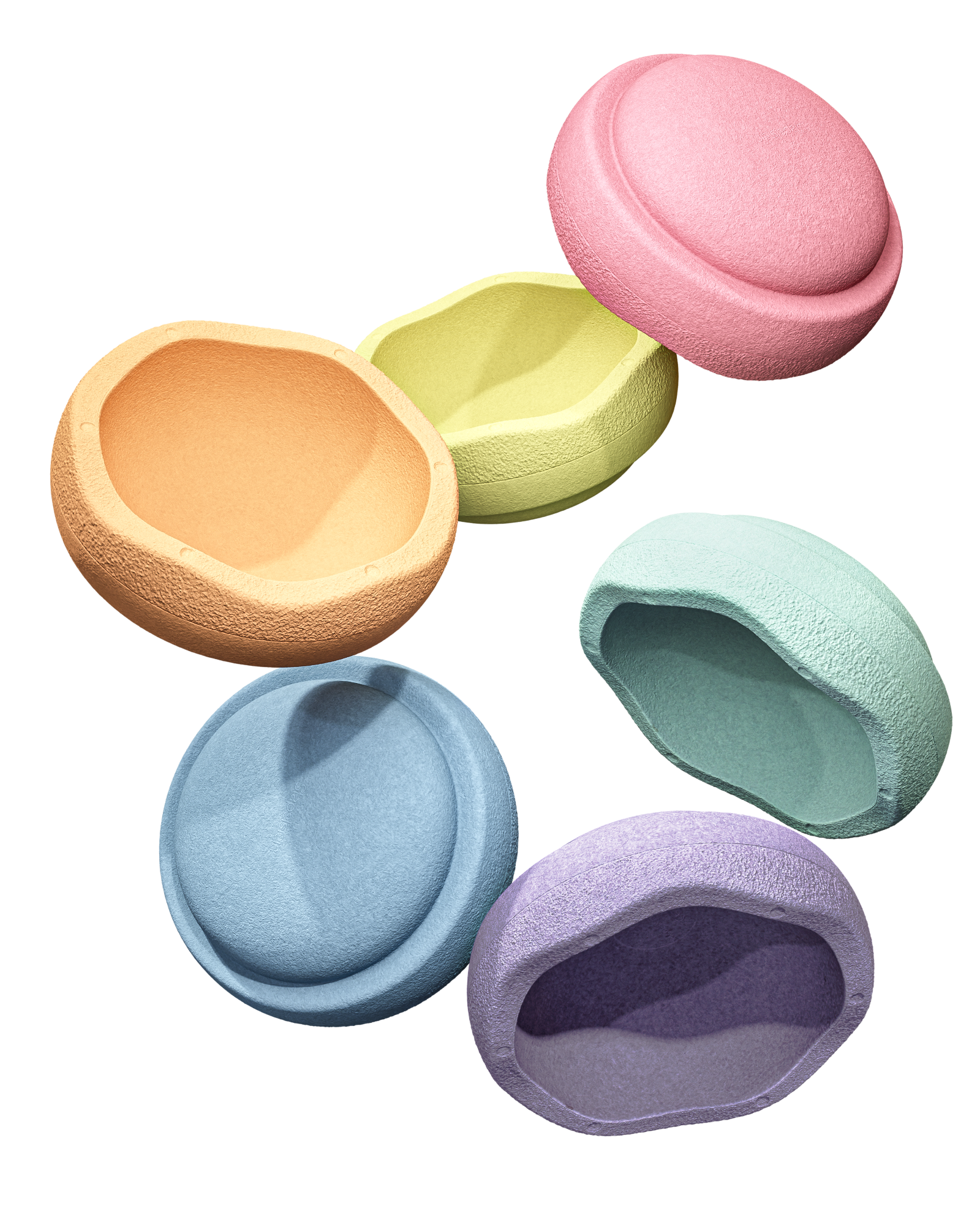 Stapelstein Mini pastelové