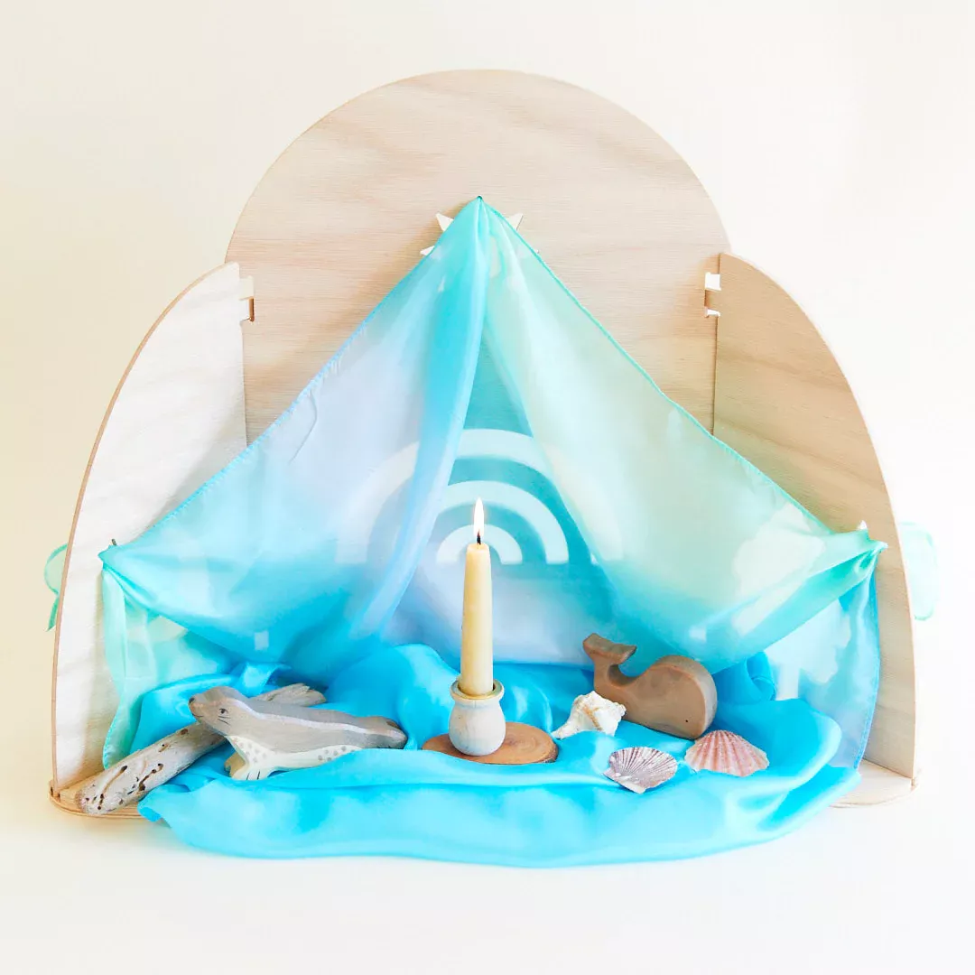 Sezónní polička podle Waldorsfké pedagogiky