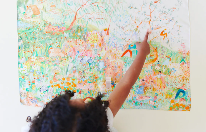 Hedvábné předplatné Sarah`s Silks: Playsilk in the Mail