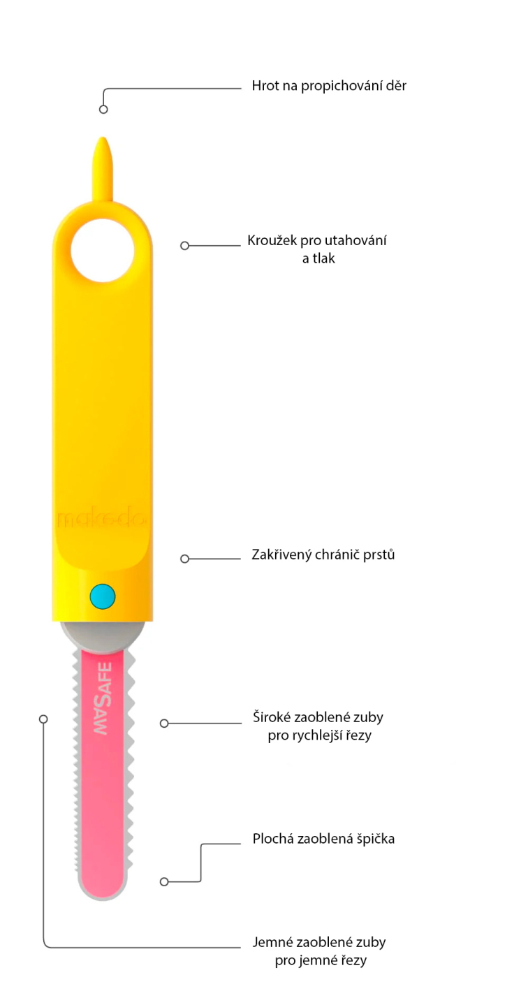 Makedo / EXPLORE - Kreativní sada nástrojů ke kartonu