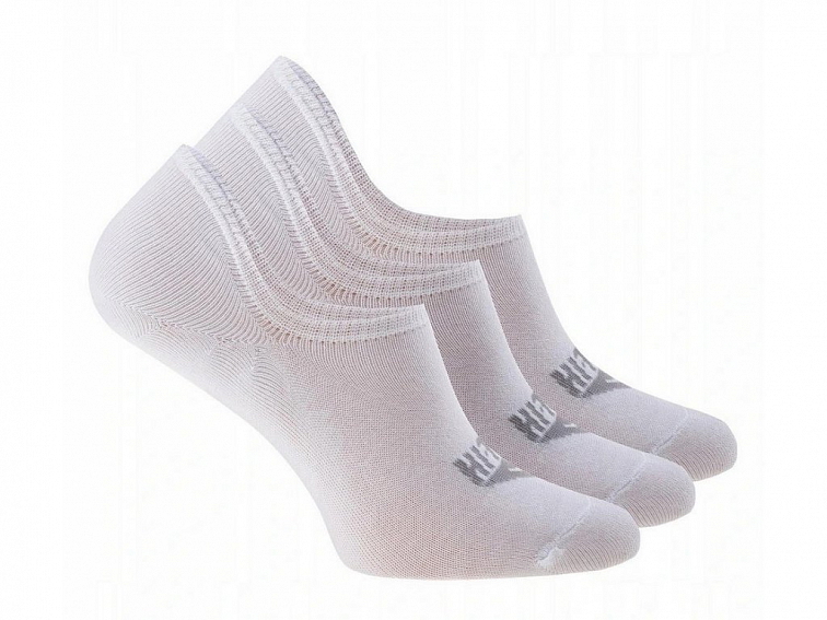 HI-TEC Streat - sada tří páru nízkých ponožek (bílé)