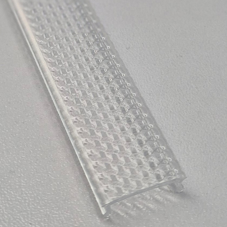 LED lišta zapustená R16 čierna