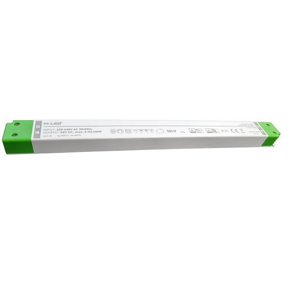 LED napájací zdroj 100W, 24V SLIM - nábytkový