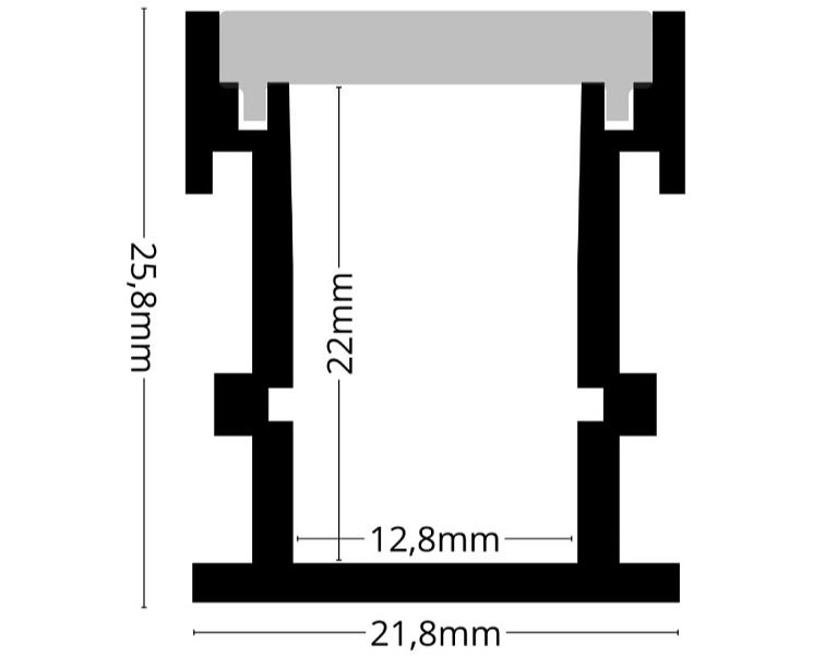LED lišta podlahová FLOOR5
