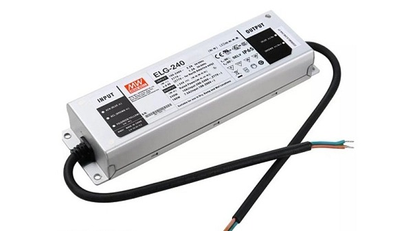 LED napájací zdroj 192W, 12V, PFC IP67 - Vodeodolný MEAN-WELL