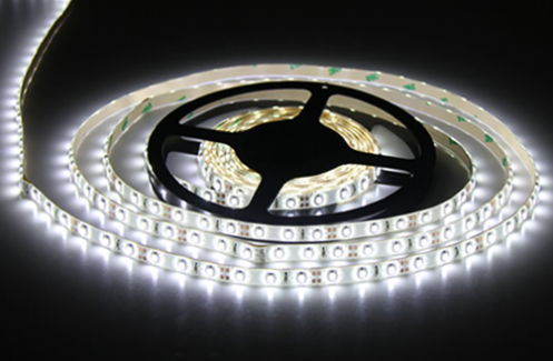 LED pásik 60LED/m vodeodolný SMD2835 4,8W/m studená biela IP65 12V