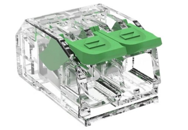 Rýchlospojka - 2 komorová (0,2 - 4 mm²)