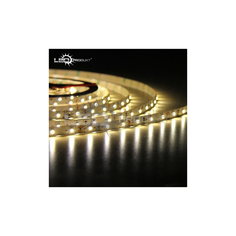 5m LED pásik 60LED/m SMD2835 4,8W/m neutrálna biela IP20 12V