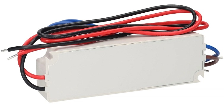 LED napájací zdroj 36W, 24V, IP67 - Vodeodolný MEAN-WELL