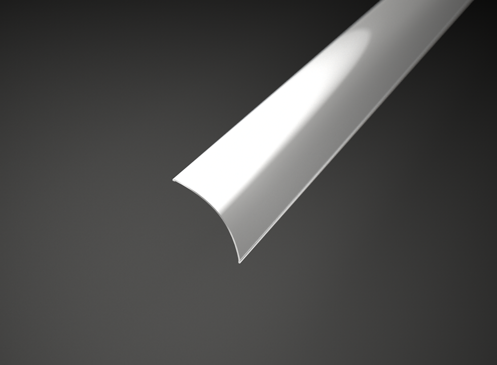 LED lišta R1 ROHOVÁ biela