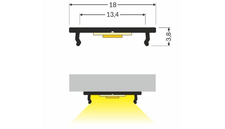 LED lišta FIX