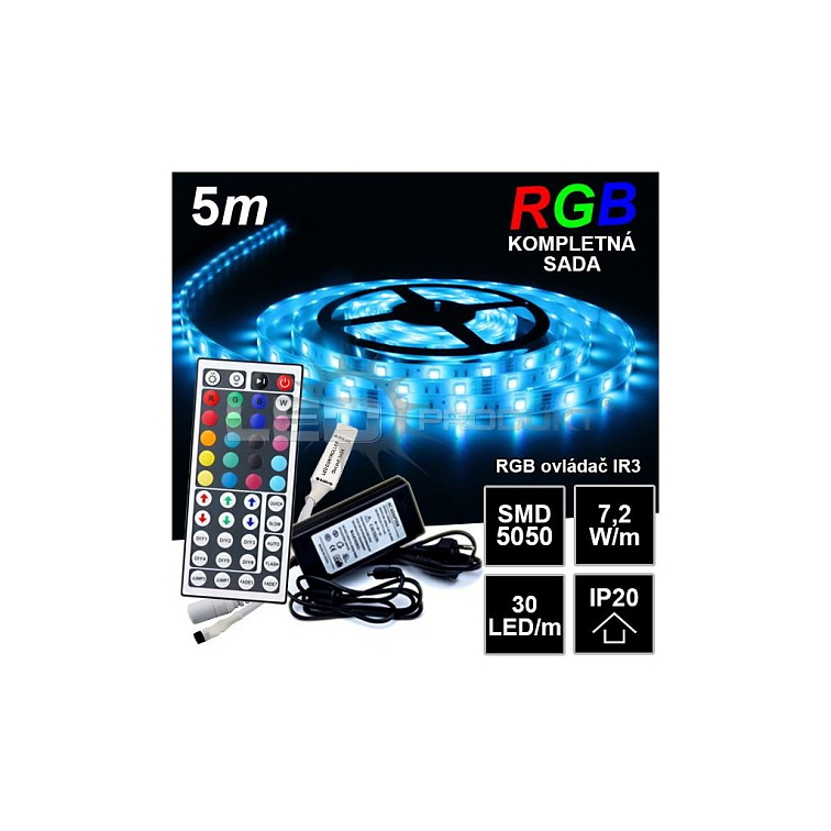 Kompletné sady RGB 5m kategória