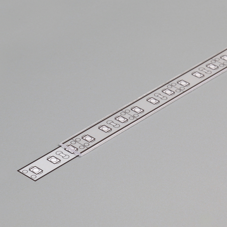 LED lišta SCHODOVÁ - PODOBKLADOVÁ strieborná