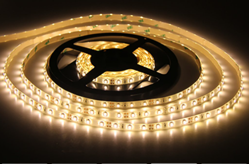 LED pásik 60LED/m vodeodolný SMD2835 4,8W/m teplá biela IP65 12V