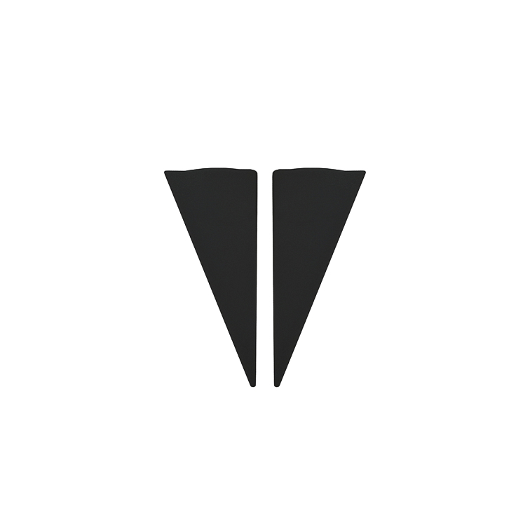 LED lišta povrchová - WALL čierna