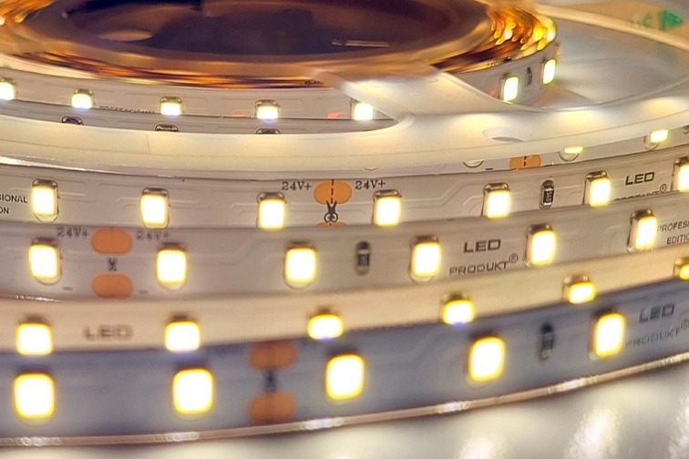 5m PROFI LED pásik 80LED/m SMD2835 7,2W/m neutrálna biela IP20 24V - vysokosvietivý