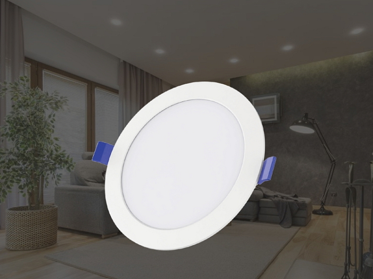 LED panel Wellmax 3W kruh - Neutrálna biela