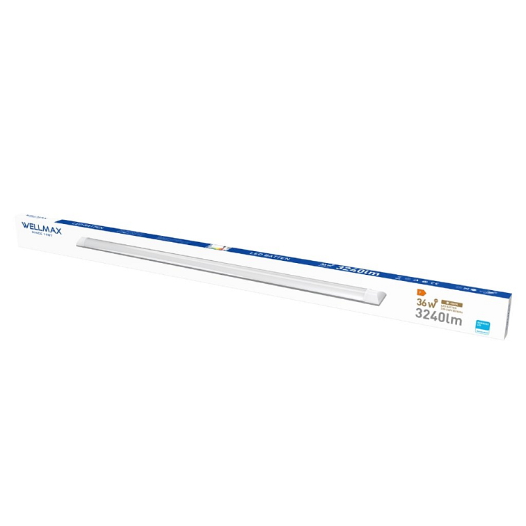 LED lineárne svietidlo Batten 36W 120cm 4000K Samsung