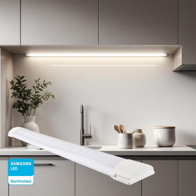 LED lineárne svietidlo Batten 18W 60cm 4000K Samsung