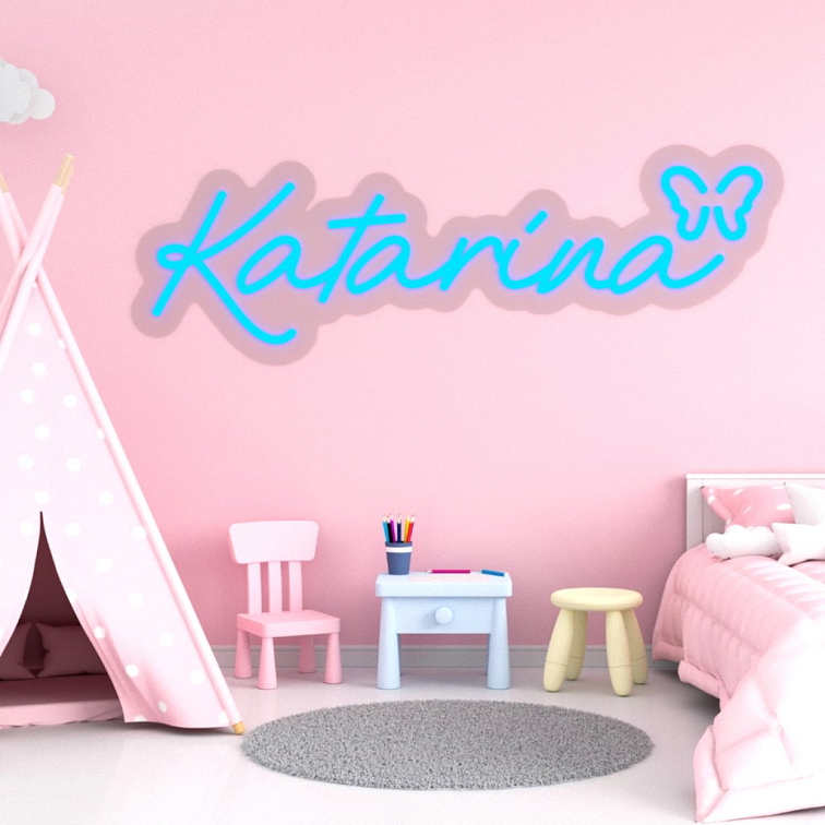 LED neon - Katarína 60x20,5cm
