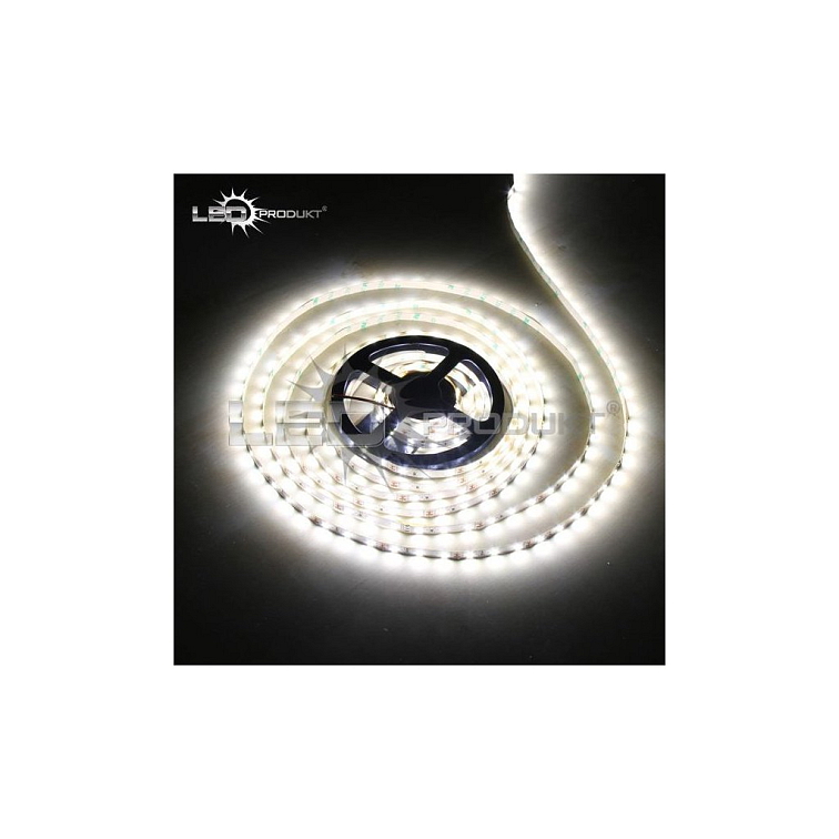 LED pásik 60LED/m SMD2835 12W/m studená biela IP20 12V
